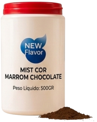 MISTURA DE CORANTE  MARROM CHOCOLATE